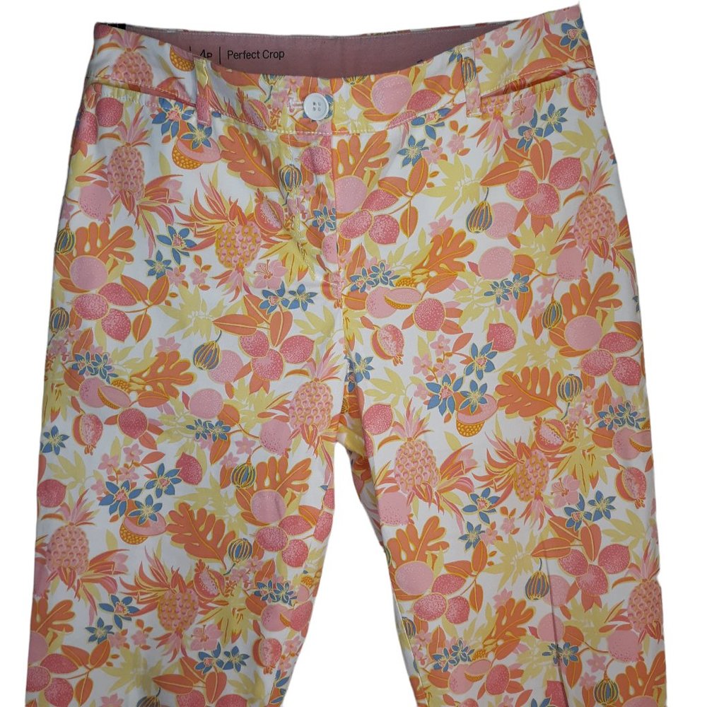 Perfect Crop Fruit & Floral Print View 3